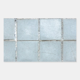 azulejo rechthoekige sticker