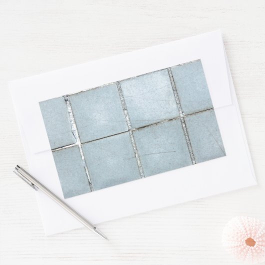 azulejo rechthoekige sticker (Envelop)