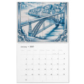 Azulejo Romance Portugese Kunstkalender 2026 Kalender (Jan 2027)