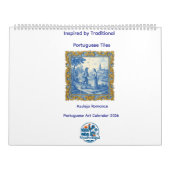 Azulejo Romance Portuguese Art Calendar 2026 Kalender (Hoes)