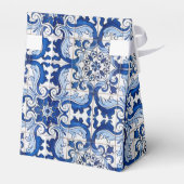 Azulejo Tegel Pattern Bedankdoosjes (Achterkant)