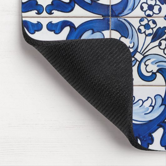 Azulejo Tegel Pattern Muismat (Hoek)