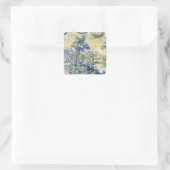 Azulejo-tegel Vierkante Sticker (Tas)