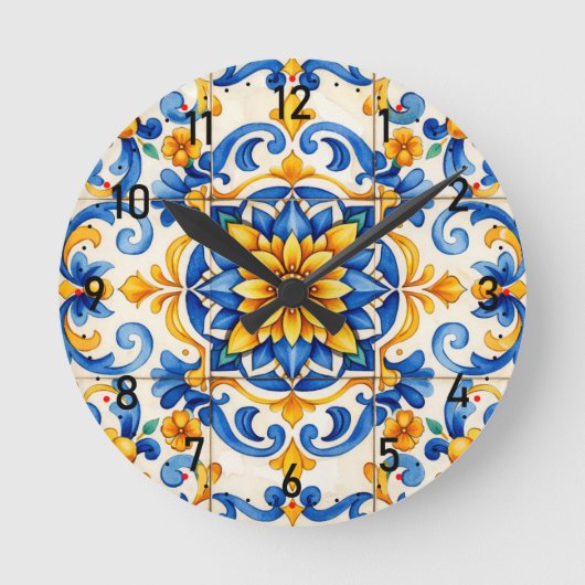 Azulejo Time Shouter Klok (Voorkant)