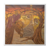 Azulejo - Via Crucis Tegeltje (Voorkant)