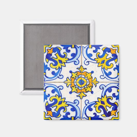 Azulejo Wall Mural Tegel Kitchen Magneet (Voorkant / Achterkant)