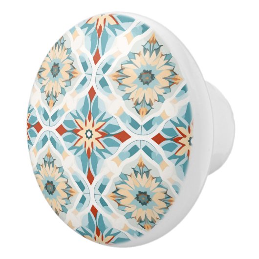 💙💛 Azulejos Algarve Star Keramische Knop (Rechts)