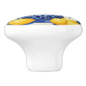 💙💛 Azulejos Amalfi Citroenen Keramische Knop (Zijkant)