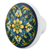 💙💛 Azulejos Andalusische zon Keramische Knop (Rechts)