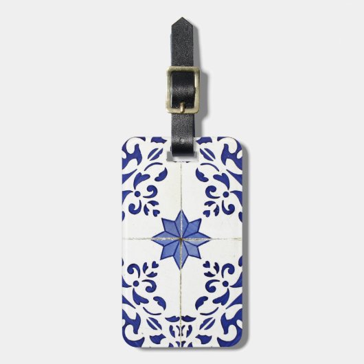 Azulejos Bagagelabel (Voorkant verticaal)