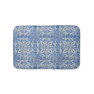 Azulejos Blue White Badmat