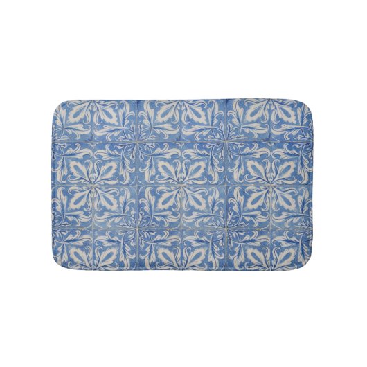  Azulejos Blue White Badmat (Voorkant)