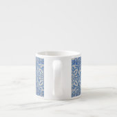  Azulejos Blue White Espresso Kop (Achterkant)