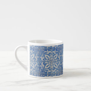 Azulejos Blue White Espresso Kop