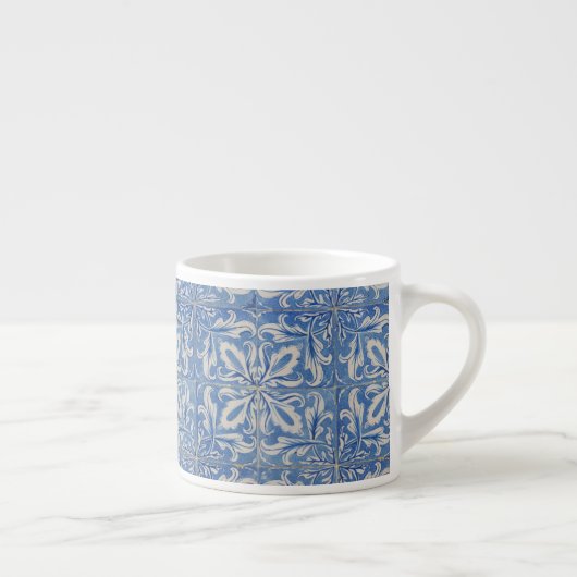  Azulejos Blue White Espresso Kop (Rechts)