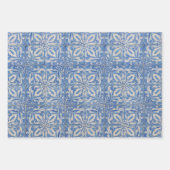  Azulejos Blue White Inpakpapier Vel (Voorkant)