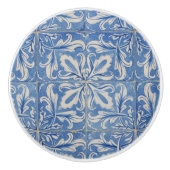 Azulejos Blue White Keramische Knop (Voorkant)