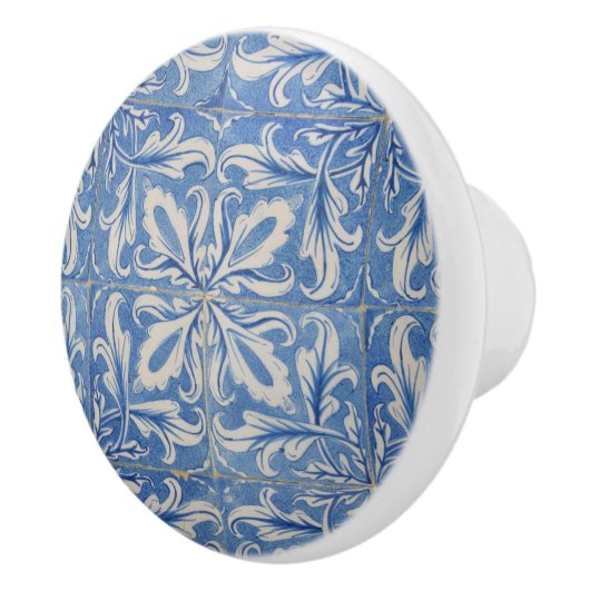 Azulejos Blue White Keramische Knop (Rechts)