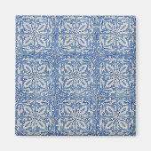  Azulejos Blue White Magneet (Voorkant)