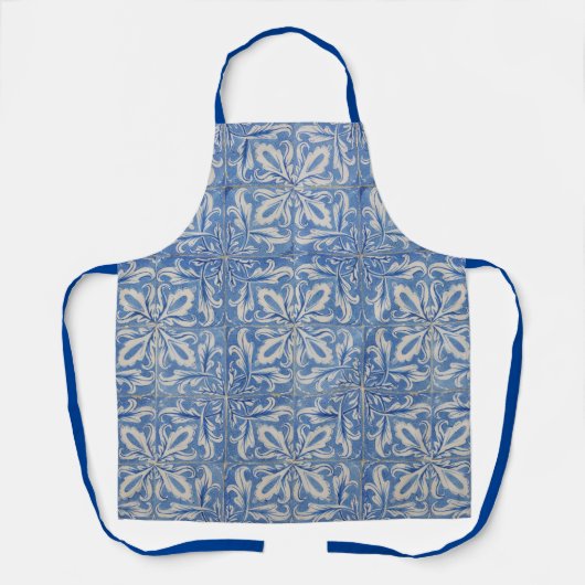 Azulejos Blue White Schort (Voorkant)