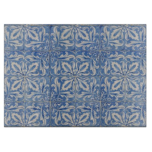  Azulejos Blue White Snijplank (Voorkant)