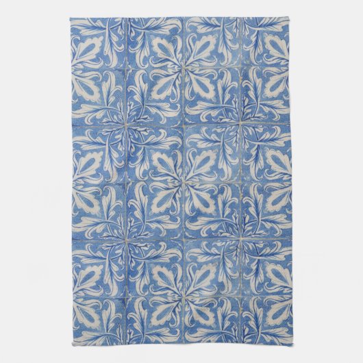  Azulejos Blue White Theedoek (Verticaal)
