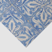 Azulejos Blue White Tissuepapier (Detail)