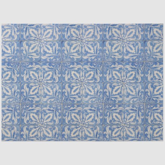 Azulejos Blue White Tissuepapier (Voorkant)