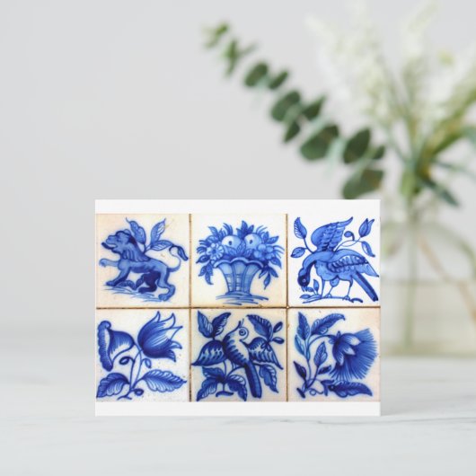 Azulejos Briefkaart (Staand voorkant)