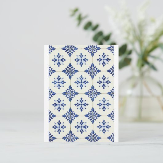 Azulejos Briefkaart (Staand voorkant)