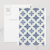 Azulejos Briefkaart (Voorkant / Achterkant)