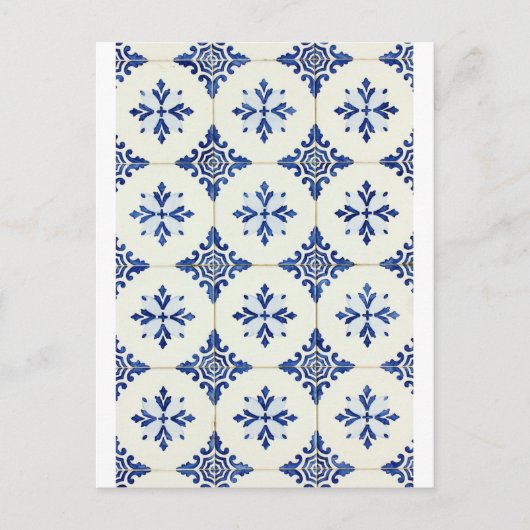 Azulejos Briefkaart (Voorkant)