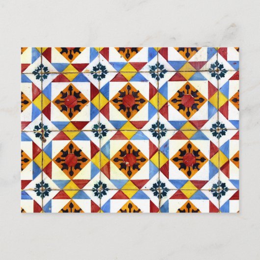 Azulejos Briefkaart (Voorkant)