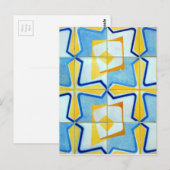 Azulejos Briefkaart (Voorkant / Achterkant)