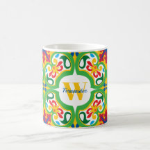 💛🧡💚 Azulejos, decoratief patroon, gepersonalis