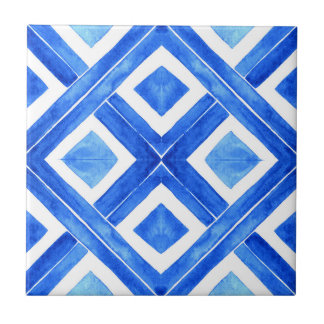 Azulejos keramisch tegel nr. 1, klein (4,25 x 4,25 tegeltje