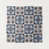 Azulejos keramisch tegelontwerp. Talavera tracery  Wandkleed (Voorkant)