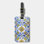 Azulejos keramische tegels bagagelabel (Voorkant verticaal)