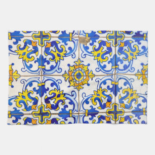 Azulejos keramische tegels theedoek