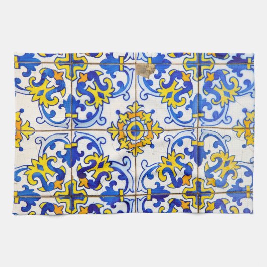 Azulejos keramische tegels theedoek (Horizontaal)