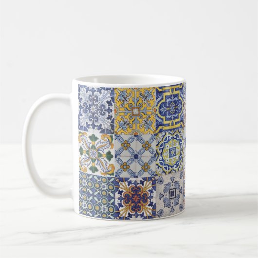 Azulejos Koffiemok (Links)