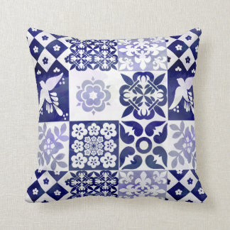 Azulejos Pattern Pillow Kussen