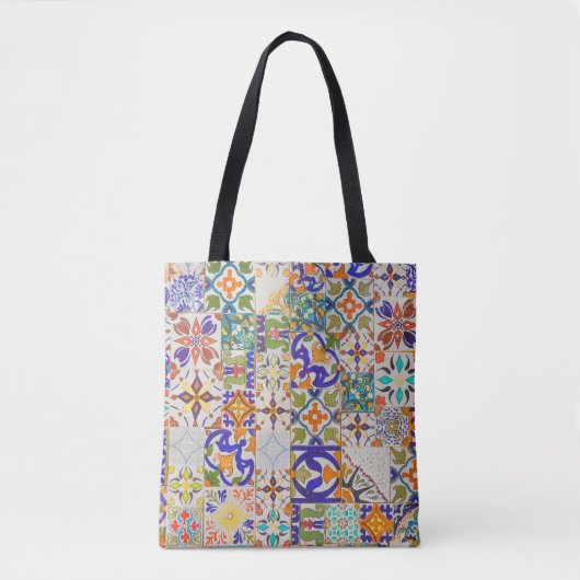 Azulejos Pattern Portugal Gift Tote Bag (Voorkant)