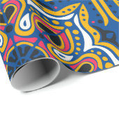 Azulejos portugal naadloos patroon cadeaupapier (Rol Hoek)