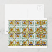Azulejos, Portugese Tegels Briefkaart (Voorkant / Achterkant)
