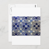 Azulejos, Portugese Tegels Briefkaart (Voorkant / Achterkant)