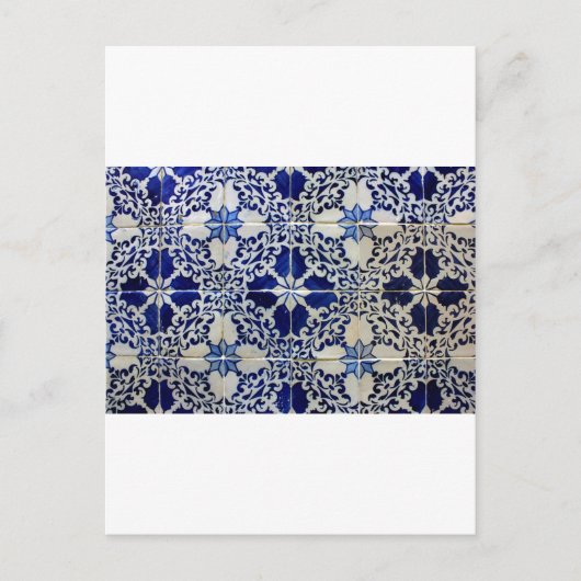 Azulejos, Portugese Tegels Briefkaart (Voorkant)