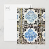 Azulejos, Portugese Tegels Briefkaart (Voorkant / Achterkant)