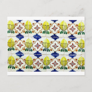 Azulejos, Portugese Tegels Briefkaart
