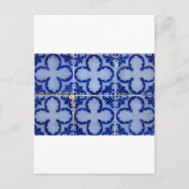 Azulejos, Portugese Tegels Briefkaart
